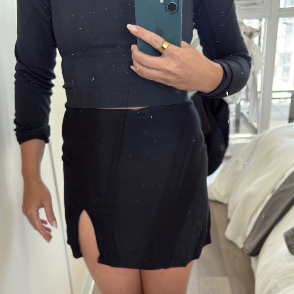 Black Mini Skirt